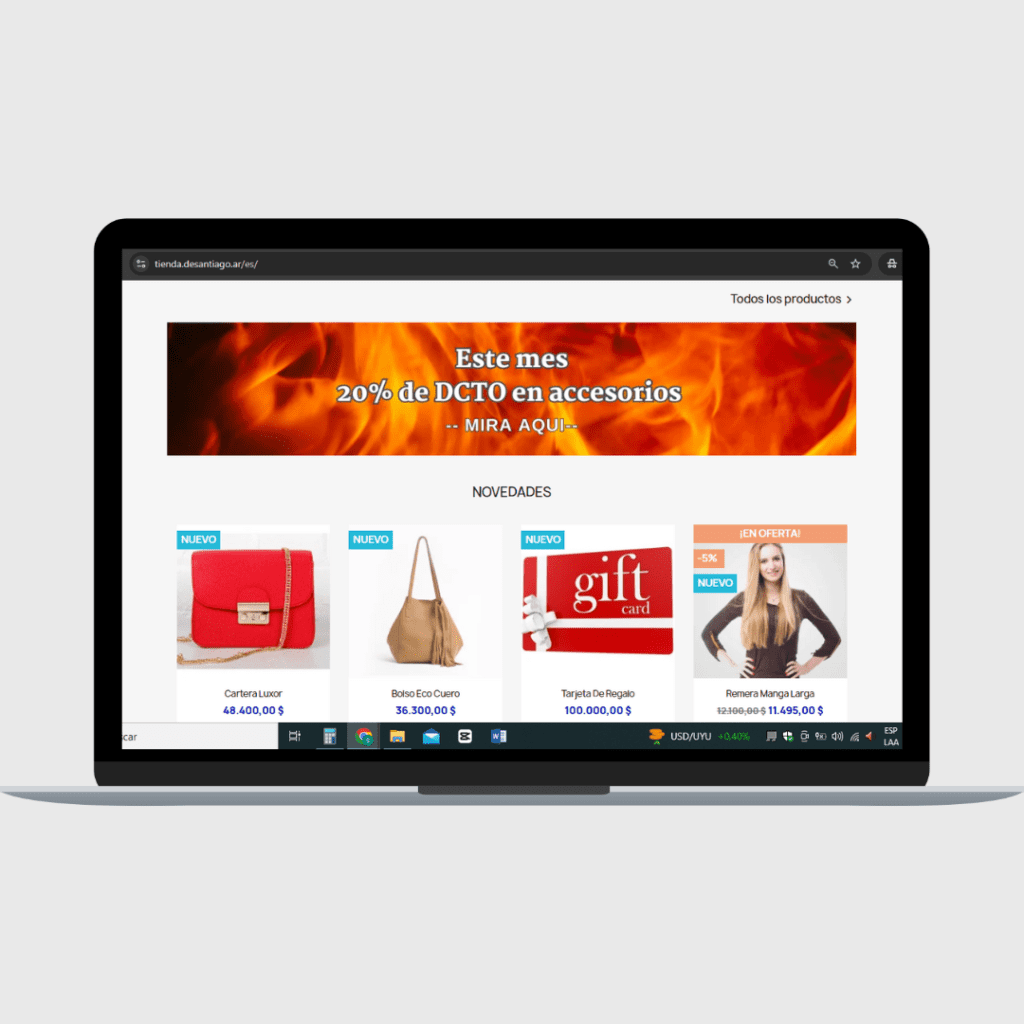 Tienda onlineTiendaNDS