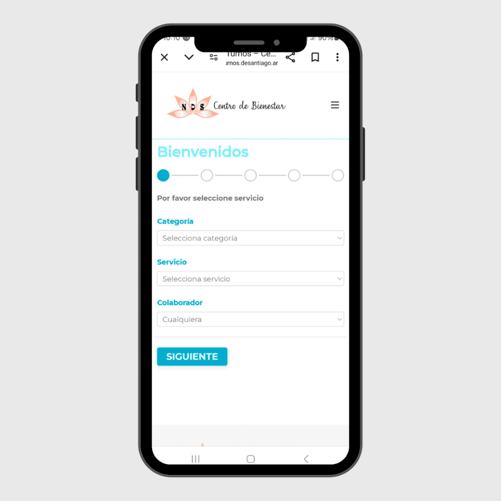 Turnos Centro de Bienestar